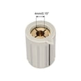 thumbnail image 3 of Unique Bargains 4pcs 6mm Potentiometer Control Knobs For Electric Guitar Volume Tone Knobs Gray, 3 of 3