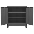 thumbnail image 2 of vidaXL Coffre de Rangement Industriel Acier Anthracite, 2 of 5