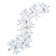 thumbnail image 4 of Zhuge Horquillas para el pelo de boda con flores para novias, peinetas con perlas de cristal,joyas con diamantes de imitación para novias, damas de honor y mujeres (dorado), 4 of 4