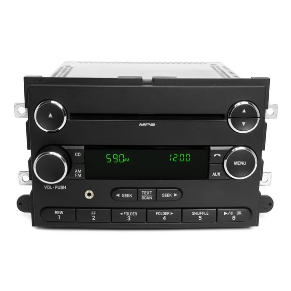Restored 2008-09 Ford Mercury Explorer Mountaineer AMFM CD Mp3 w Aux Radio 8L2T-18C869-AG (Refurbished)
