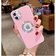 thumbnail image 1 of Funda de teléfono suave de cuero con purpurina ostentosa de cristal de diamante para iPhone 13 14 Pro Max 12 11 XS XR 7 8 Plus SE, funda de lujo Tan Jianjun unisex, 1 of 2