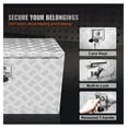 thumbnail image 6 of Truck Tool Box 30"x14"x16" Aluminum Underbody, Waterproof Lockable Storage for Trucks, Vans, Trailers - Diamond Plate Toolbox, 6 of 6
