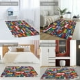 thumbnail image 2 of Flags Of All Countries Of The World-1 Soft Comfy Area Rugs Carpet Suitable Flannel for Living Room Kitchen Bedroom Laundry Room Home Decorations, 2 of 6