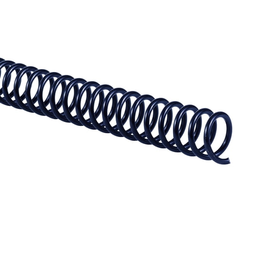 GBC Color Coil Binding Spines, 12 mm, Navy, 100 Pack