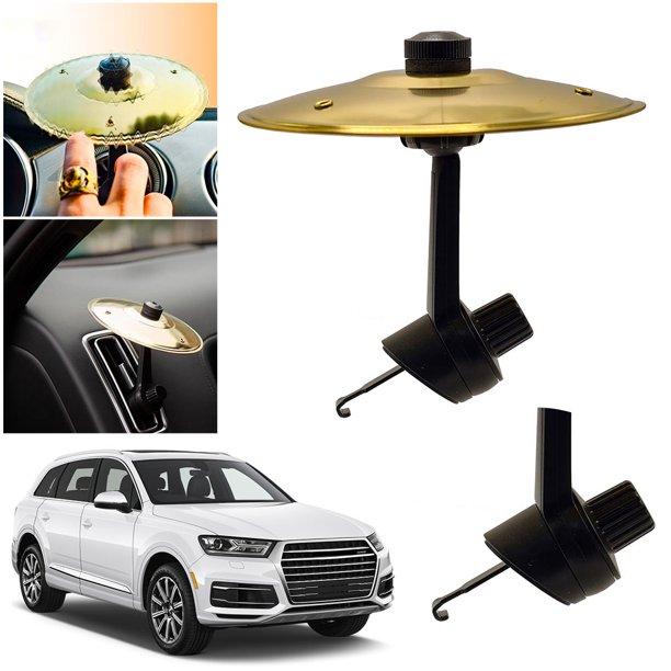 Fácil clip-On mini cymbal tambor accidente aire recipiente (1pc dorado)