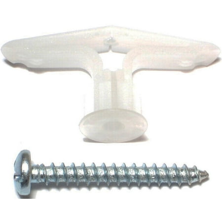 

5/8 - 3/4 x 1.8 Plastic Toggles & Screws TAP-077 (10 pcs.)