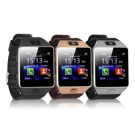 dz09 silver smartwatch