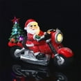thumbnail image 1 of Papá Noel inflable de Navidad en motocicleta CUTICAT figura iluminada de Navidad Santa, 1 of 7