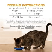 Purina Cat Chow Complete High Protein Dry Cat Food with Real Chicken, 20 lb Bag
