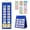 Blue with yellow bag, variant on Kids Daily Schedule Chart 18+1 Pocket Visual Schedule Chart Visual Timetable Chart Daily Routine Chart for Classroom