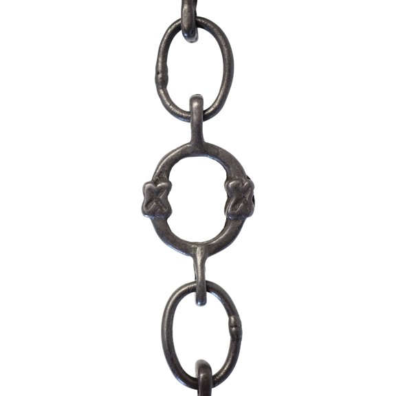 RCH Hardware CH-BR05-W Brass Chandelier Chain, 2 Sizes, Various Finishes (3 Feet)