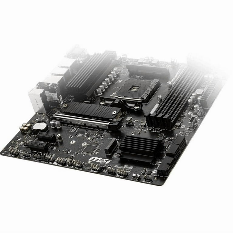 MSI B550M PRO-VDH WIFI Desktop Motherboard - AMD Chipset - Socket