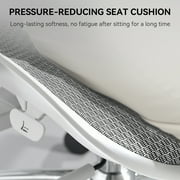 SIHOO Doro S100 Ergonomic Office Chair - with Dual Dynamic Lumbar Support, 5-Level Adjustable Backrest, 4D Coordinated Armrests, 135-degree Max. Recline Angle White