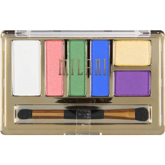 Milani Everyday Eyes Eyeshadow Collection, 06 Vital Brights, 0.21 oz