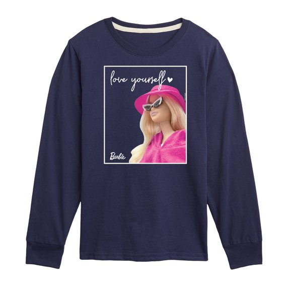 Barbie - Love Yourself - Toddler And Youth Long Sleeve Graphic T-Shirt
