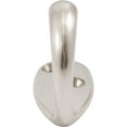 thumbnail image 2 of Single Robe Hook, 1-15/16" High, 1-5/8" Projection, Satin Nickel by Stone Harbor Hardware, 2 of 3