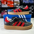 thumbnail image 2 of Ad-id-as Samba XLG "Better Scarlet" Black Red Gum Shoes IE9178 Men's Size 11 NEW, 2 of 5