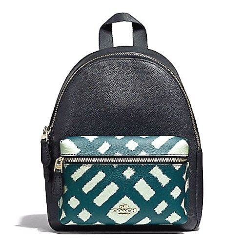 mini plaid backpack