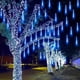 thumbnail image 4 of Guirnalda de luces LED de lluvia de meteoritos con 8 tubos, enchufe de EE. UU. y UE, decoración de calles, guirnalda de hadas, luces navideñas para bodas, iluminación exterior, 4 of 5