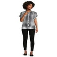 thumbnail image 2 of JUNWELL Pantalon Skinny Ponte pour Femmes 28” Entrejambe pour Tailles Régulières TP-TTG, 2 of 5