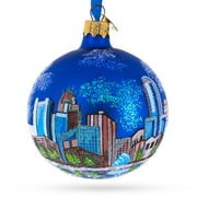 Orlando, Florida Glass Ball Christmas Ornament 3.25 Inches