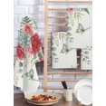thumbnail image 2 of Spring Roses Kitchen Dish Towels for Drying Dishes Set of 3, Garden Botanical Leaves Butterflies Waffle Weave Microfiber Hand Tea Bathroom Towels Quick Dry & Absorbent Towel 15.7x23.6, 2 of 7