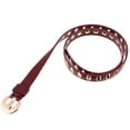 thumbnail image 1 of FELTECHELECTR Cinturón de piel sintética para mujer, con hebilla duradera, accesorio para ropa, 1 unidad, 1 of 4