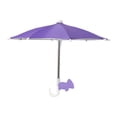 thumbnail image 2 of Purple Suction Cup Phone Sun Shade Umbrella, UV Block & Anti-Glare Waterproof Cover, Adjustable Angle Phone Shield for Outdoor Live Streaming, Selfies & Video Calls, 2 of 6