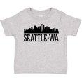 thumbnail image 3 of Inktastic Seattle Washington City Skyline Boys or Girls Toddler T-Shirt, 3 of 5