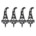 thumbnail image 2 of Marcadores de plantas ANGGREK Metal Negro Gnomos, 2 of 8
