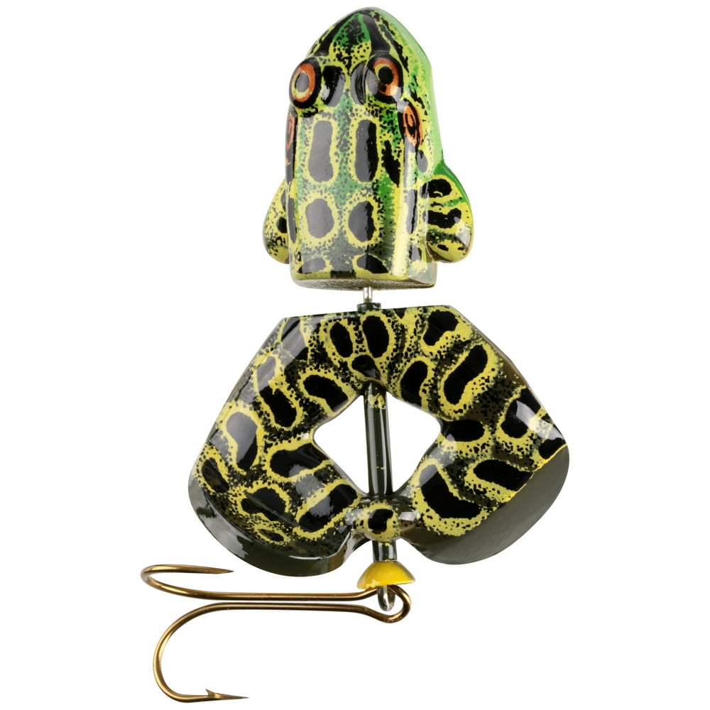 Rebel Buzz'N Frog Fishing Lure Hard bait Bullfrog 2 1/2 in 1/2 oz ...