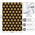 thumbnail image 3 of 2 Pcs Funny Kitchen Towels,Black Sunflower Microfiber Dish Towels,Kitchen Tea Towels,Kitchen Towel Set (18" X 26"), 3 of 3