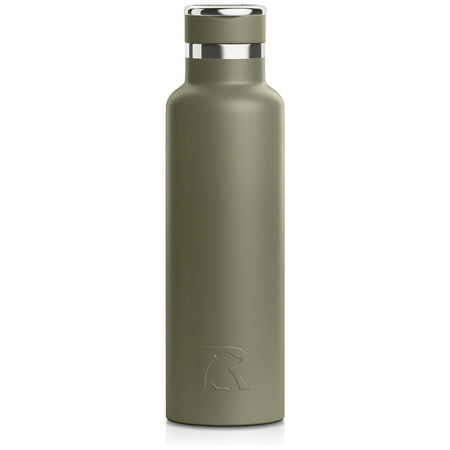 

20oz Journey Bottle Metal Stainless Steel Vacuum Insulated BPA Reusable for Water Hot and Cold Drinks Travel Sports Camping Olive