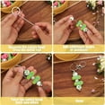 thumbnail image 5 of 40pcs Beadable Keychain Bars,Metal Beaded Keychain Blank Keychains Key Chain Charms Making Accessories for Craft DIY, 5 of 6