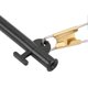 thumbnail image 4 of 4Bags Fishing Line Sinker with Metal Snaps ABS Slider Clip Outdoor Fishing AccessoriesBlack, 4 of 4