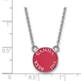 thumbnail image 3 of 925 Sterling Silver Rh-plated LogoArt Gamma Phi Beta Sm Enl Pend With Necklace; for Adults and Teens; for Women and Men, 3 of 3