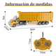 thumbnail image 2 of Trailer Camion Control Remoto Juguete Para Niños Xtellar amarillo, 2 of 4