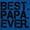 Royal, variant on Best Papa Ever Worlds Greatest Father Men's Big & Tall Crewneck Sweatshirt Brisco Brands 2X