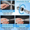 thumbnail image 3 of RV Water Heater Tank Rinser - Powerful Cleaning Hot Water Flush Wand, Travel Trailers Camper Water Tank Sediment Scale Cleaner Spray Flusher Accessory Essentials, 3 of 10