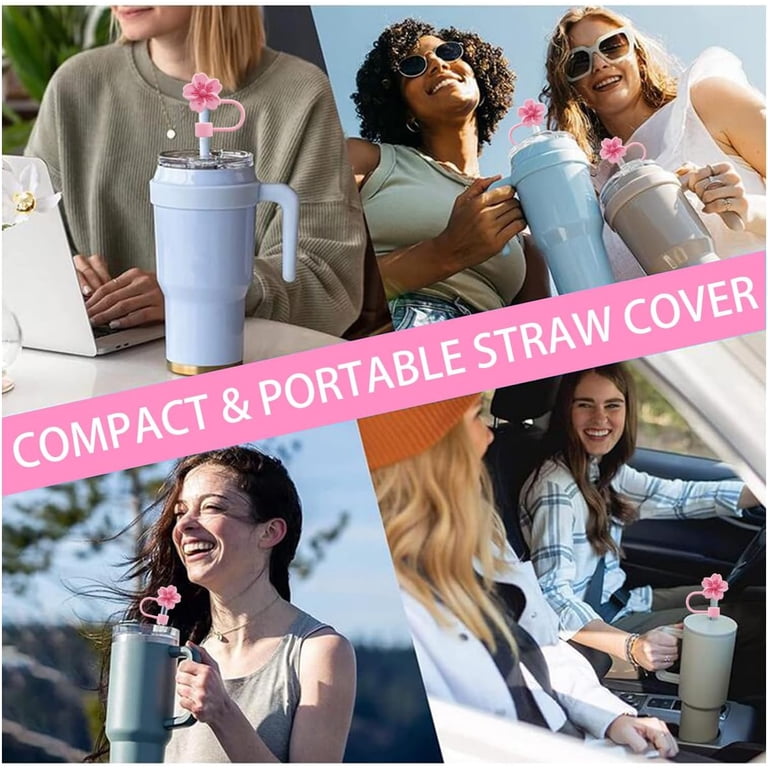 Coperchio Per Cannuccia In Silicone Per Bicchiere Stanley: Simpatico Topper 10mm, Accessorio Anti-polvere E Riutilizzabile