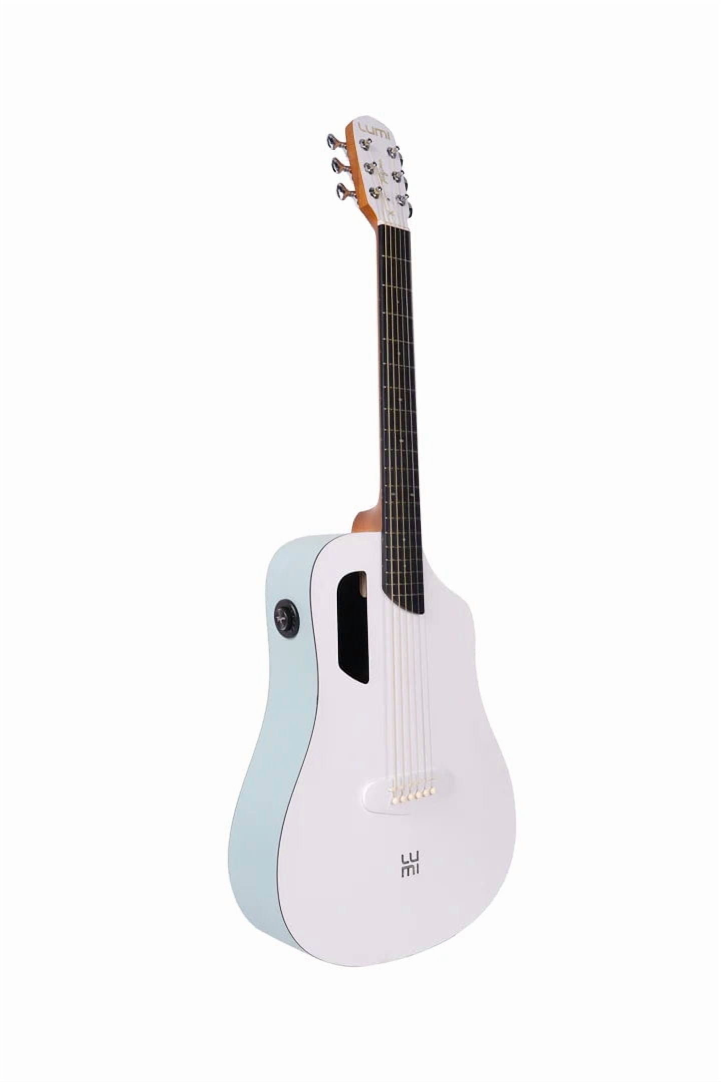 Tagima LUMI - X WHS Acoustic Guitar - White Sparkle