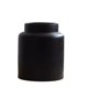 thumbnail image 1 of Florero negro de cerámica for decoración de sala de estar, arreglo floral, florero especial de boca grande, 1 of 4