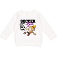 thumbnail image 2 of Inktastic Soccer Girl Toddler Sweatshirt, 2 of 4