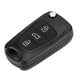thumbnail image 4 of Estuche para llavero, funda para llavero de coche con 3 botones, funda para llave abatible, True Excellence, 4 of 9