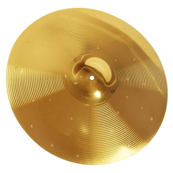 unbranded Drum Shield Cymbal Golden Alloy Round for Drummers 1Pack