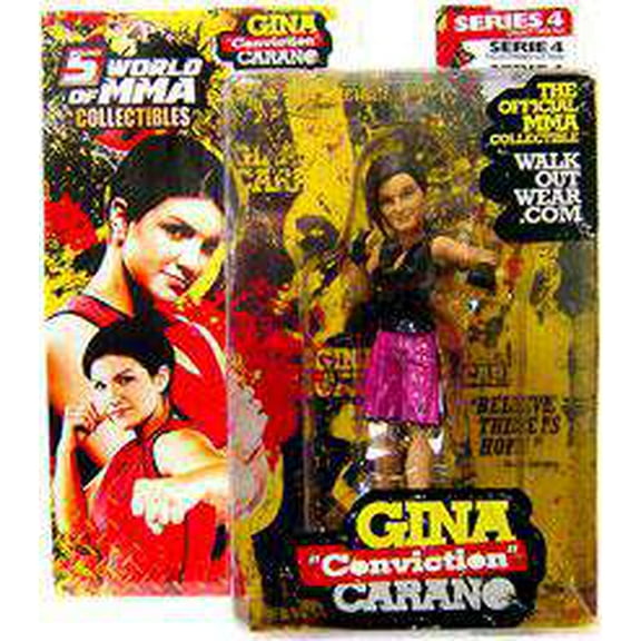 UFC World of MMA Champions Series 4 Gina Carano Action Figure (Pink Shorts)