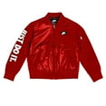 thumbnail image 2 of Nike Little Boys Lightweight Padded Zip Front Bomber Jacket (Red, 4), 2 of 2