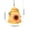 Orange, variant on FEOLGEHLY Decorative Iron Bee Bird Houses for Outside with Storage Bag, Wildlife Supplies Bird Feeder for Home Garden Decor, Garden Nesting Box, Small Bird Sleeping House for Cold and Damp Climates