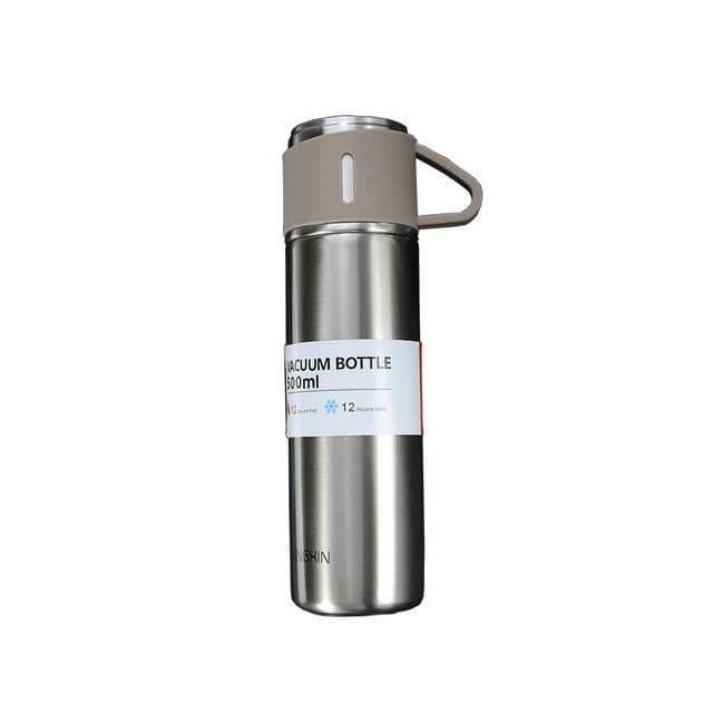 Taza de termo al vacío Wosthever de 500ml color Acero