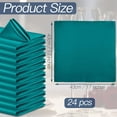 thumbnail image 2 of Servilletas de Tela de Satén P Pothuiny 24 pcs 43x43 cm Verde Azulado, 2 of 7